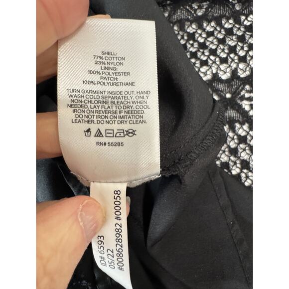 Goth Whimsigoth Witchy Lace Grunge Black Express Mock Neck Ruffle Top Medium - Picture 6 of 9